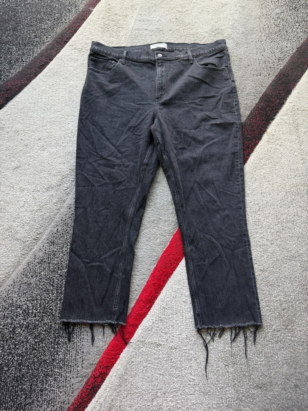 Abercrombie & Fitch Black The Skinny High Rise Jeans
